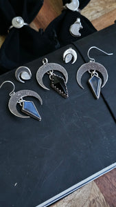 Dark Crescent Necklace - Lune Noire Collection