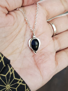 Rosecut Blue Labradorite Ornament Necklaces - Winter Collection