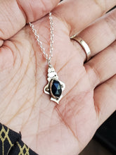 Load image into Gallery viewer, Rosecut Blue Labradorite Ornament Necklaces - Winter Collection
