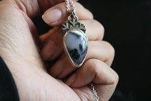 Load image into Gallery viewer, Arctic Wild Snowflake Dendritic Opal Necklace B
