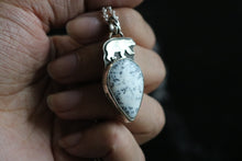 Load image into Gallery viewer, Arctic Wild Mini Polar Bear Necklace
