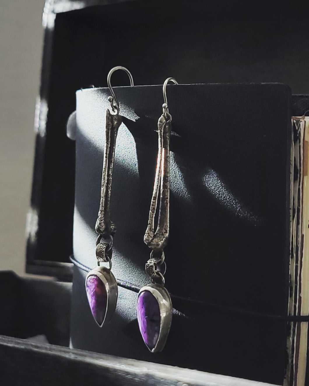 Fibula Dangle Earrings - Halloween Update